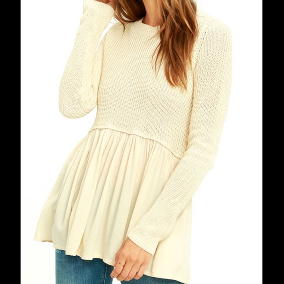 Black Swan Flowy Sweater. - Picture 3 of 8